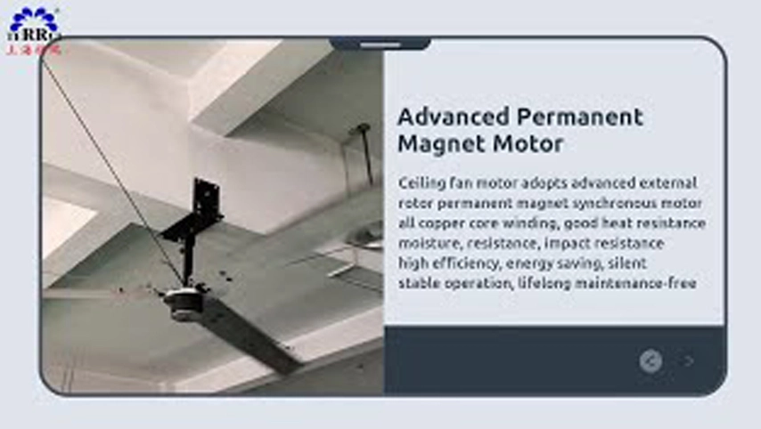 Оптовая Большой Потолочный Вентилятор Реверсивный Большой Промышленный Потолочный Вентилятор 24ft