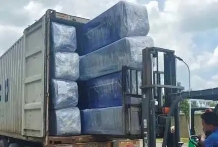 Terrui доставляет коров и промышленные вентиляторы к вашему пороху