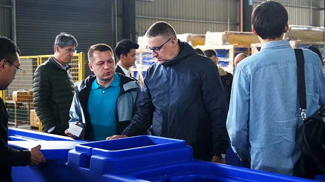 Shanghai Terrui Welcomed the Customer Team from the Russian Branch to Visit the Factory Shanghai Terrui Welcomed the Customer Team from the Russian Branch to Visit the Factory