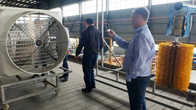 On October 10 2023 the German Customer Visited Terrui Factory for a Site Visit On October 10 2023 the German Customer Visited Terrui Factory for a Site Visit