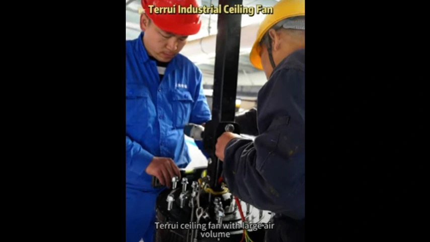 Промышленный потолочный вентилятор Terrui