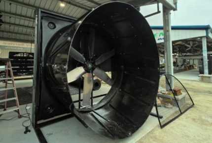 Новый вытяжной вентилятор Terrui 98: революция в промышленной вентиляции