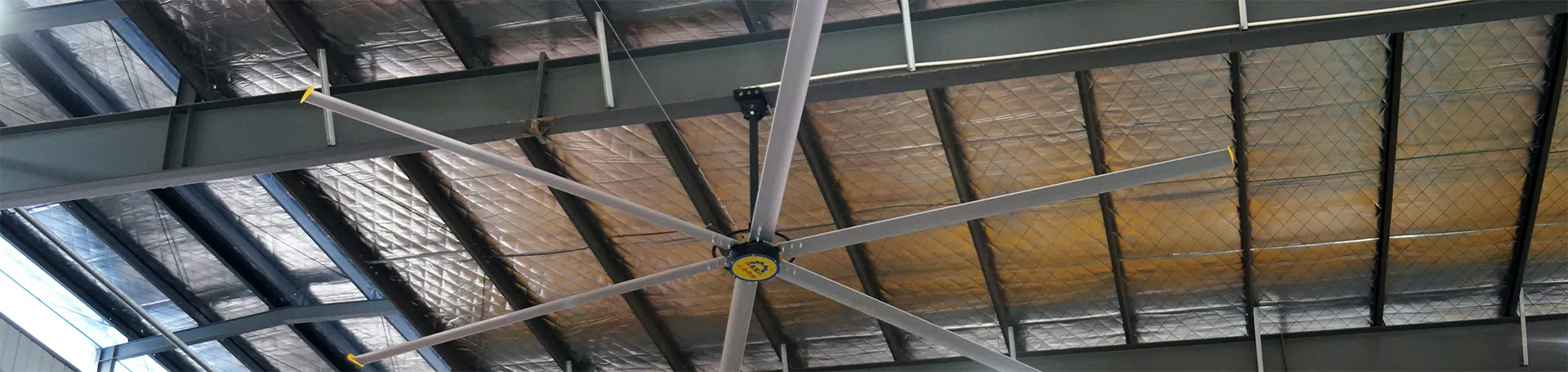 Промышленные потолочные вентиляторы HVLS