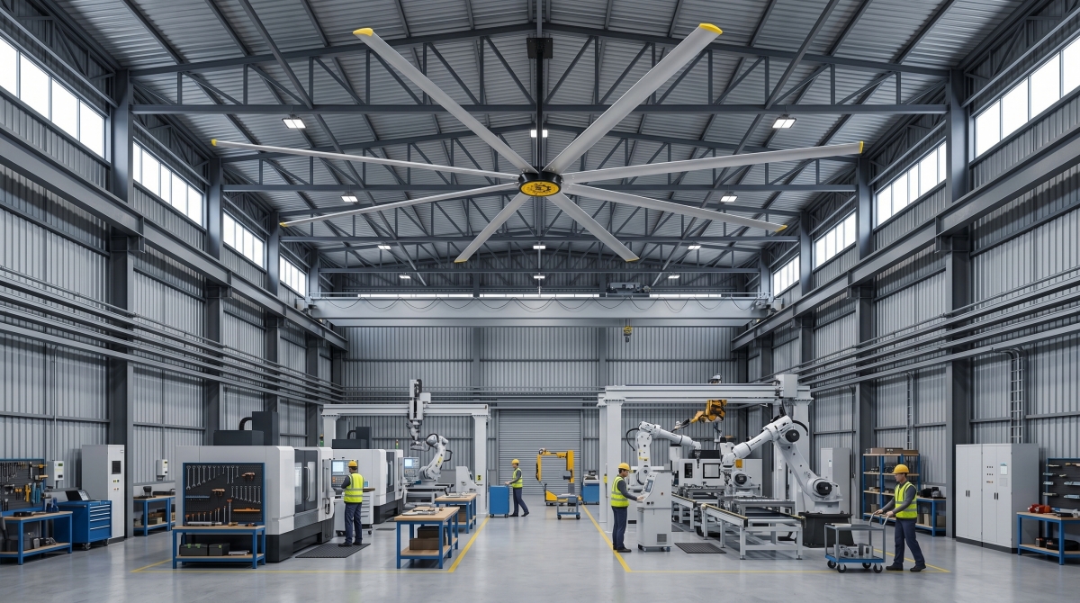 hvls-industrial-ceiling-fan-warehouse-ventilation hvls-industrial-ceiling-fan-warehouse-ventilation